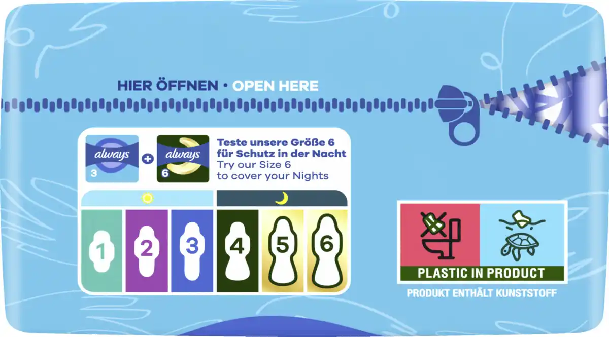 Bild 2 von Always Ultra Day Long Plus Binden mit Flügeln