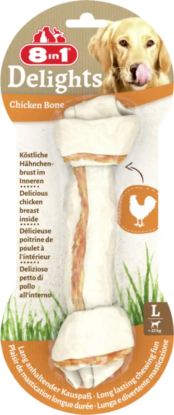 Bild 1 von 8in1 Delights Kauknochen L, 85 g
