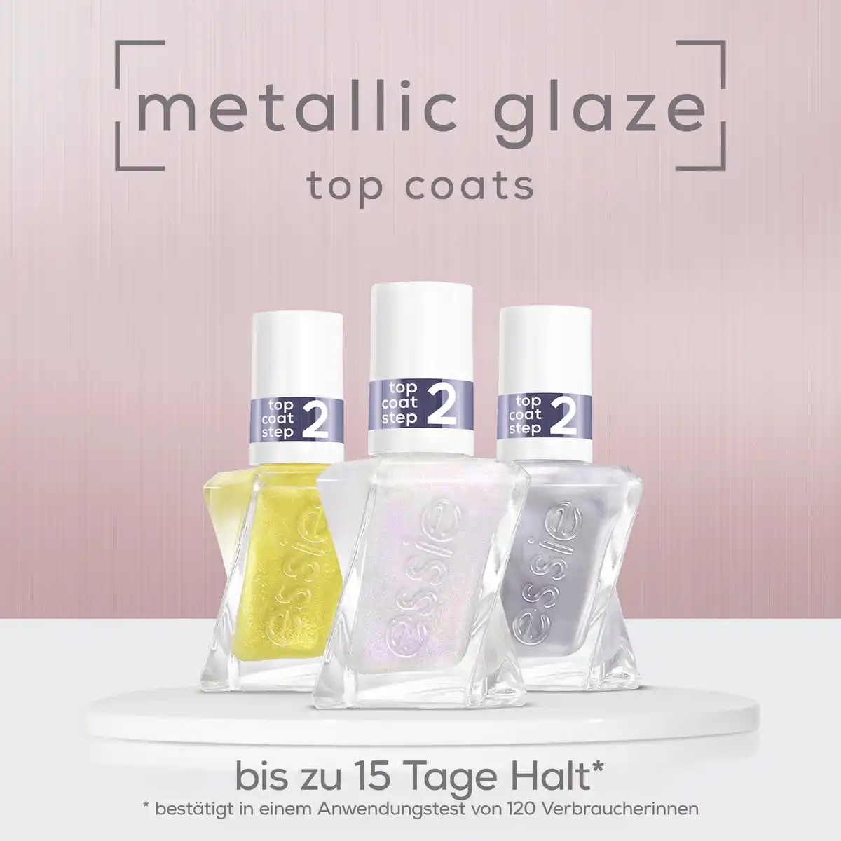 Bild 4 von essie Nagellack Gel Couture 564 glazed chrome, 13,5 ml