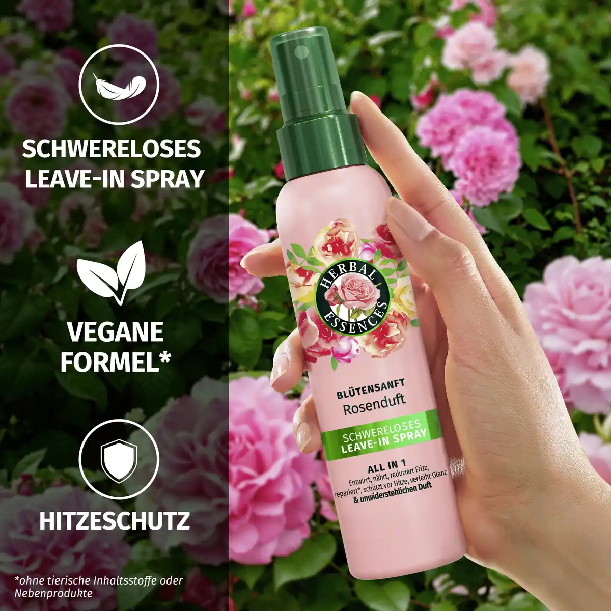 Bild 4 von Herbal Essences Leave-in Spray Rosenduft, 145 ml