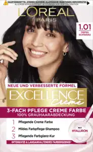 L’Oréal Paris Excellence Crème 1.01 Tiefes Schwarz