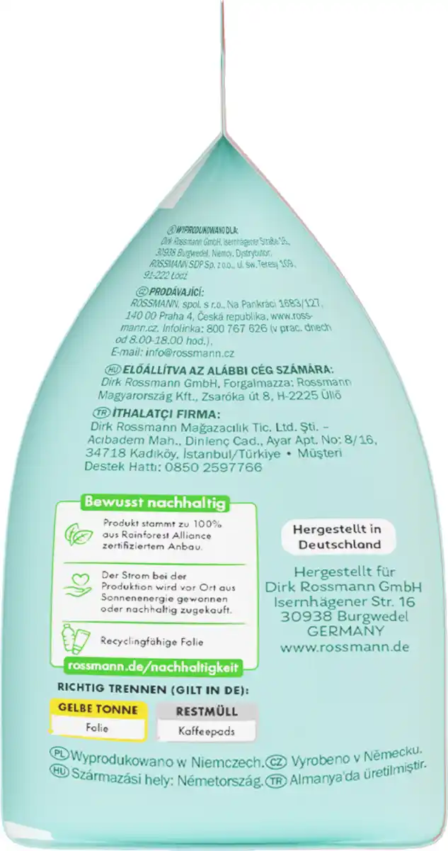 Bild 3 von LAUDATIO KAFFEEGENUSS Kaffeepads Caffe Crema, 112 g