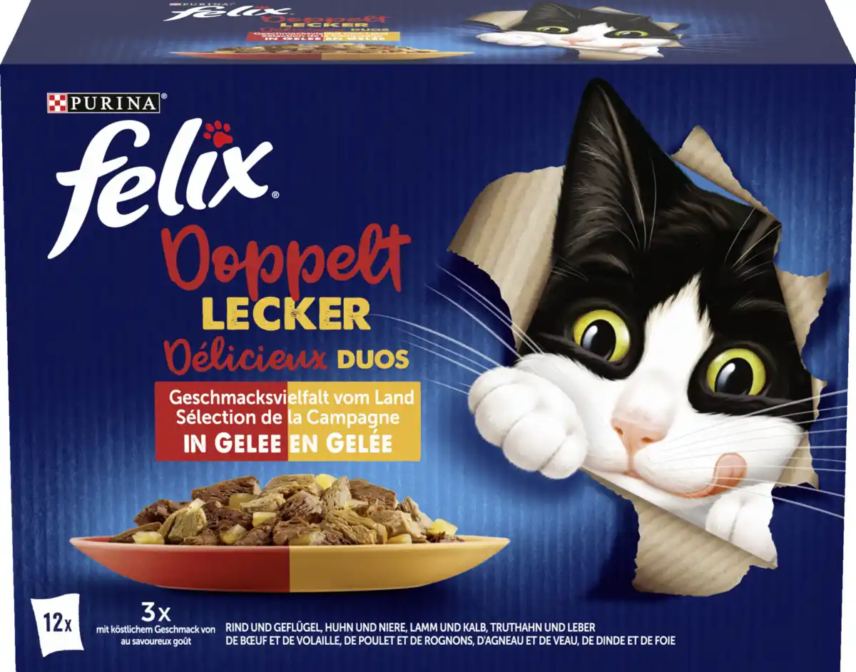 Bild 1 von Felix Doppelt Lecker Geschmacksvielfalt vom Land in Gelee, 1.020 g