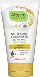 Alterra NATURKOSMETIK Nutri Care-Haarmaske Bio-Arganöl, 150 ml
