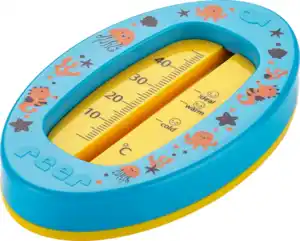 reer Badethermometer oval, blau