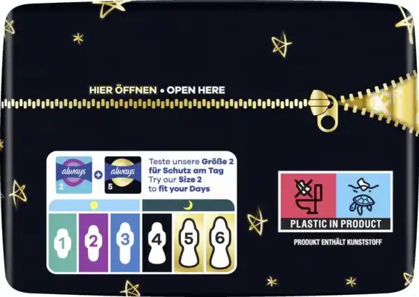 Bild 3 von Always Ultra Secure Night Extra Binden mit Flügeln Gr. 5 Gigapack