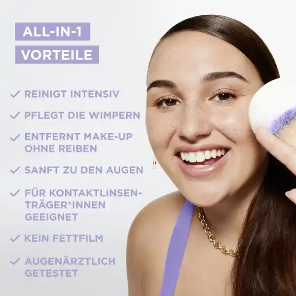 Bild 3 von Garnier SkinActive Mizellen Reinigungswasser All-in-1 Empfindliche Augen & Haut, 400 ml