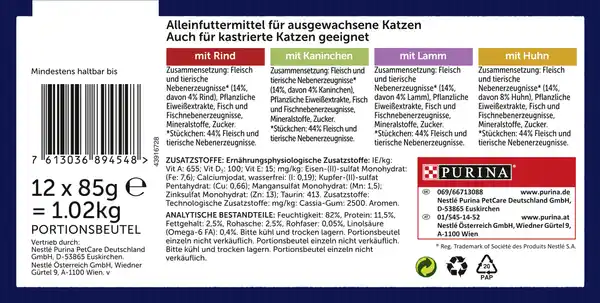 Bild 2 von Felix So gut wie es aussieht Geschmacksvielfalt vom Land in Gelee Multipack, 1.020 g