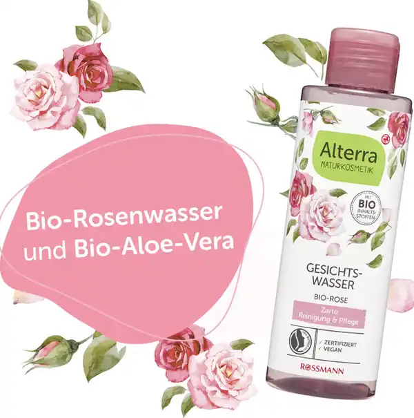 Bild 3 von Alterra NATURKOSMETIK Gesichtswasser Bio-Rose, 150 ml