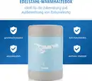Bild 4 von reer 90423 ColourDesign Edelstahl-Warmhaltebox, 300 ml, blau