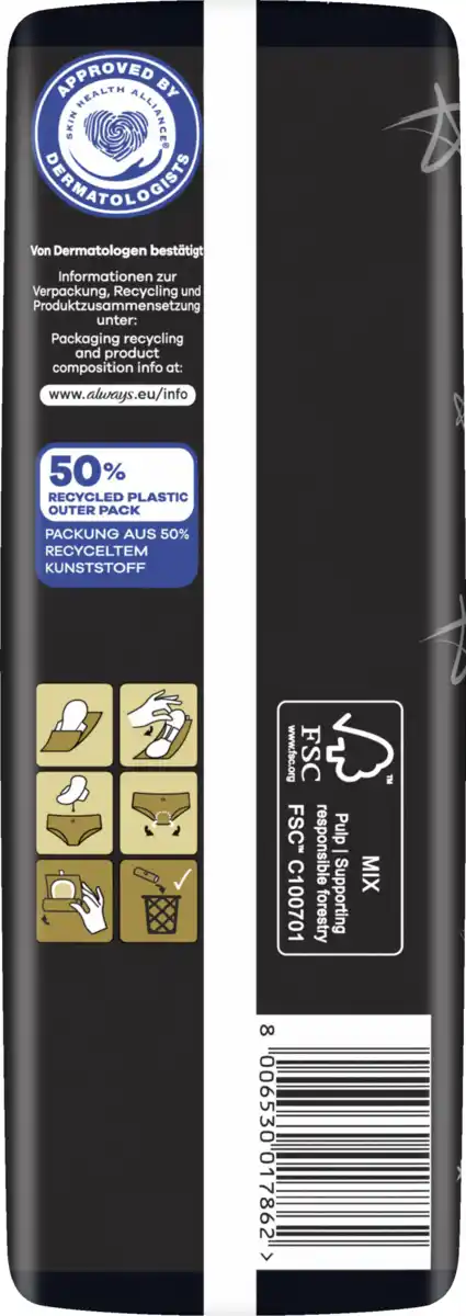 Bild 2 von Always Ultra Secure Night Binden mit Flügeln Gr. 4 BigPack