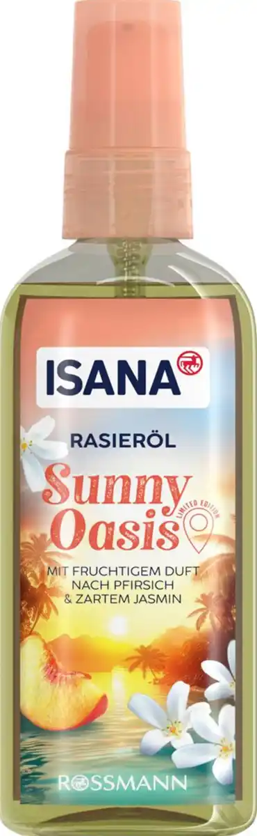 Bild 1 von ISANA Rasieröl Sunny Oasis, 100 ml