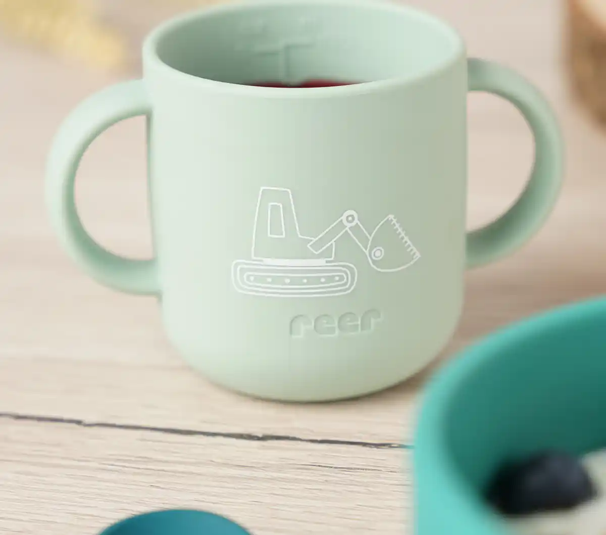 Bild 3 von reer Silikon-Geschirrset, 4-teilig, grün