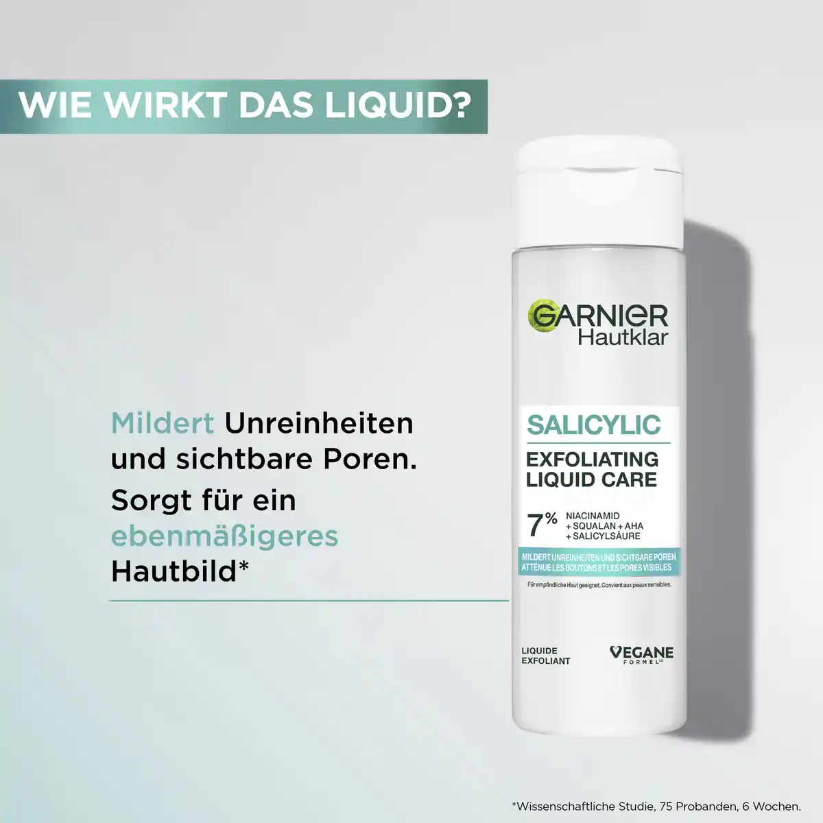 Bild 3 von Garnier Salicylic Exfoliating Care Gesichtsfluid, 120 ml