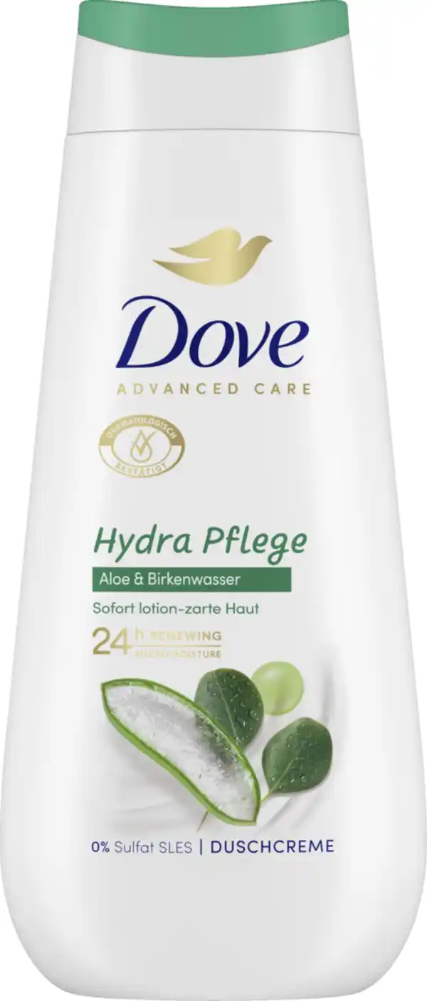 Bild 1 von Dove Duschcreme Advanced Care Hydra, 225 ml