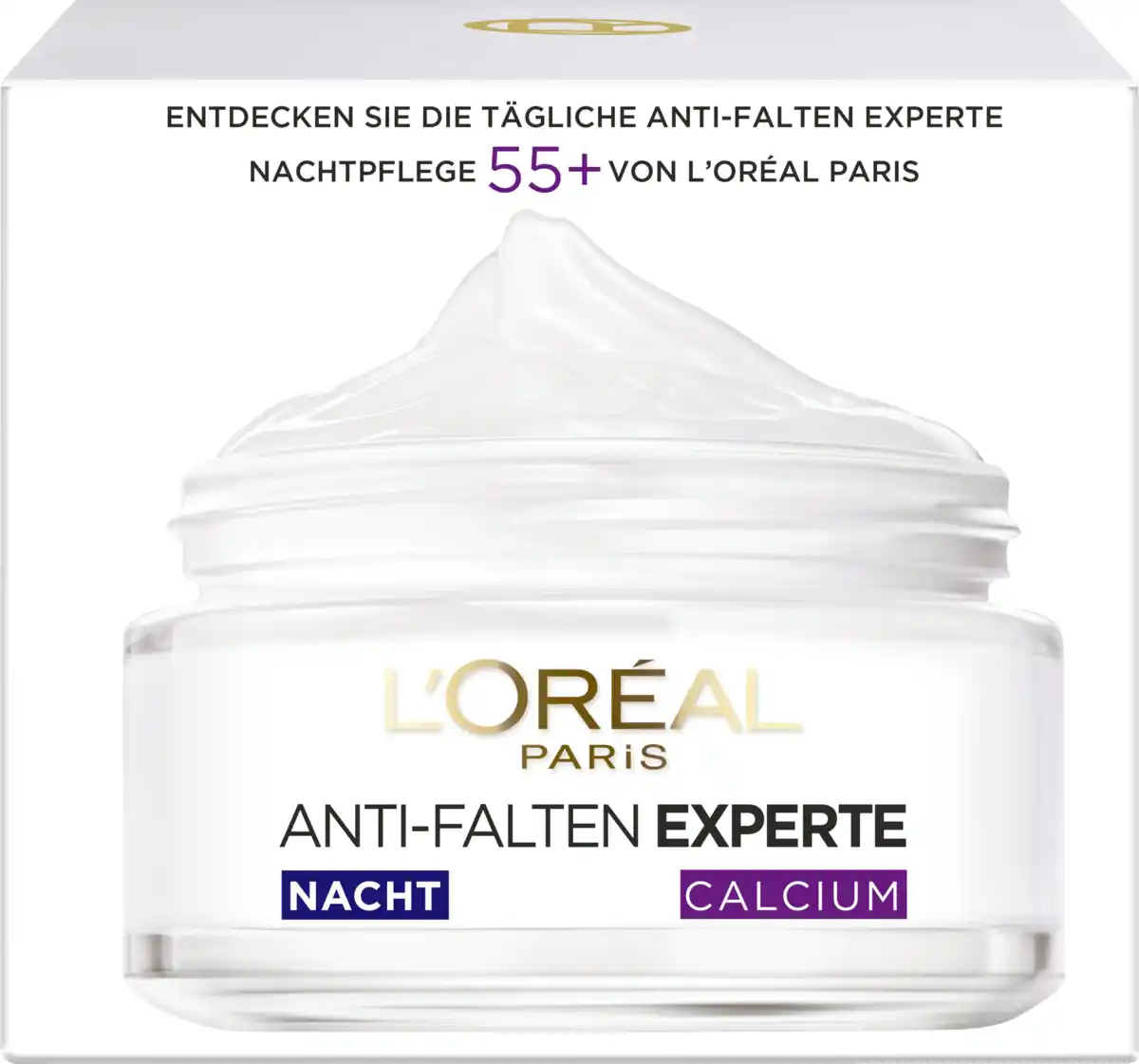 Bild 2 von L’Oréal Paris Gesichtscreme Anti-Falten Experte 55+ Nachtpflege, 50 ml