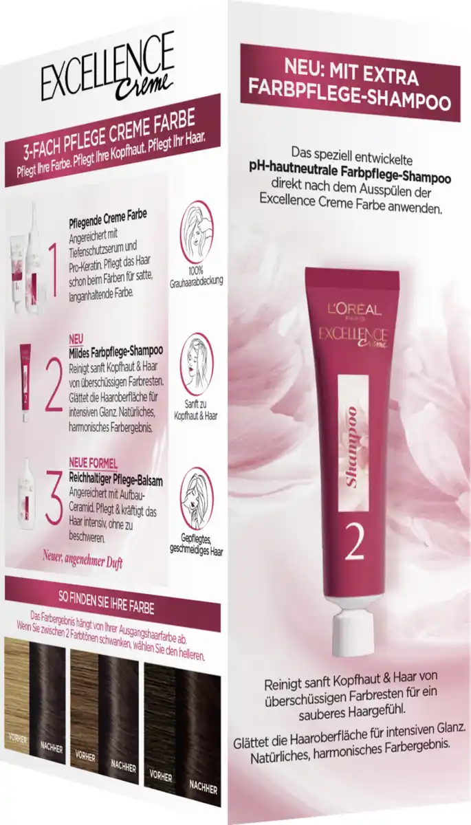 Bild 3 von L’Oréal Paris Excellence Crème Coloration 3 Dunkelbraun