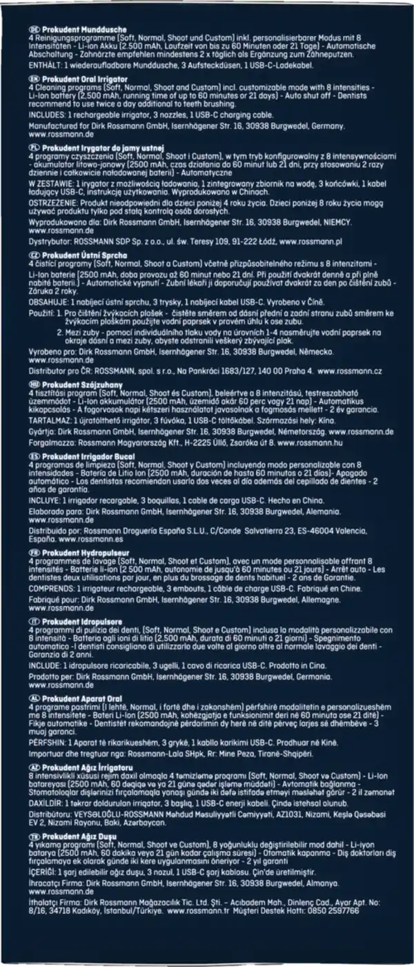 Bild 3 von prokudent Munddusche Aqua