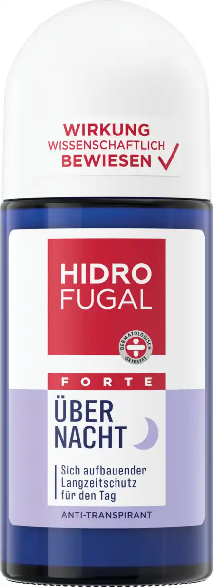 Bild 1 von Hidrofugal FORTE Über Nacht Anti-Transpirant Roll On, 50 ml