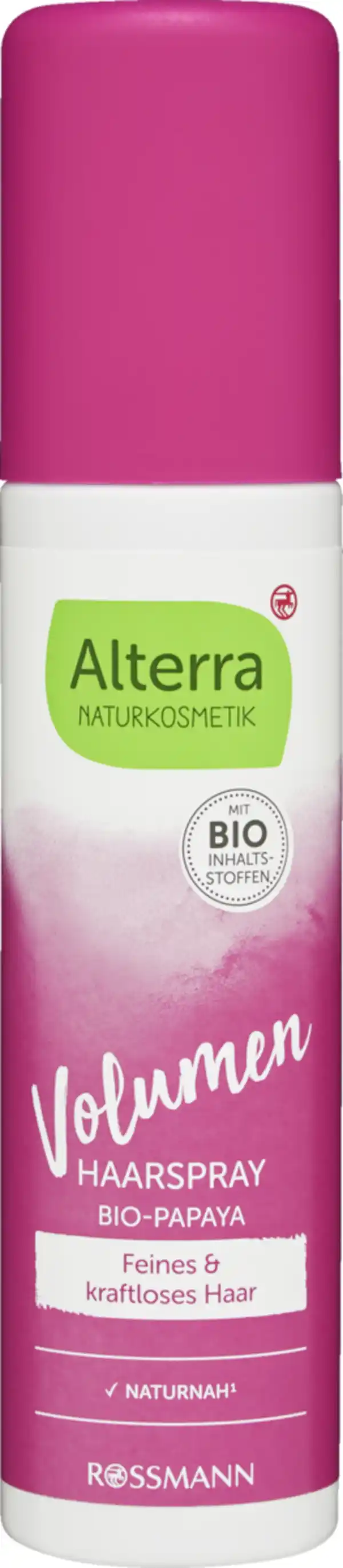 Bild 1 von Alterra NATURKOSMETIK Volumen-Haarspray Bio-Papaya, 250 ml
