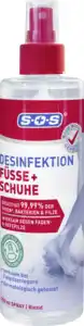 SOS Desinfektion Füße & Schuhe, 250 ml