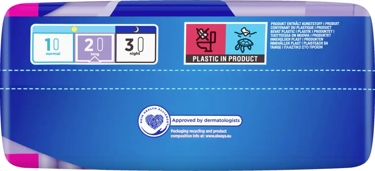 Bild 1 von Always Maxi Damenbinden ProFresh Long ohne Flügel