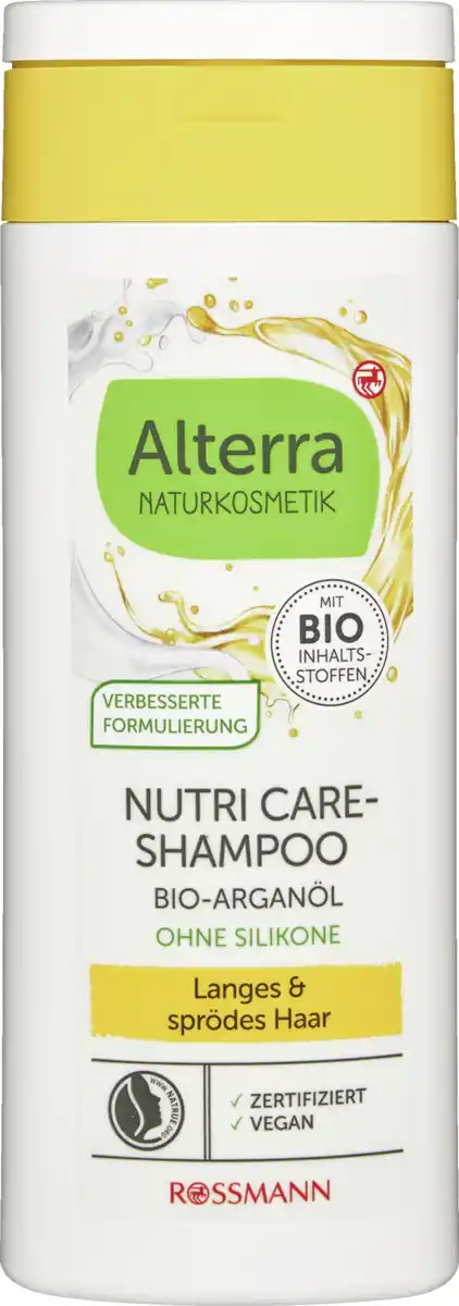 Bild 1 von Alterra NATURKOSMETIK Nutri-Care-Shampoo, 200 ml