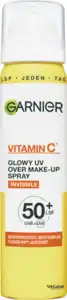 Garnier Vitamin C* Glowy UV Over Make-Up Sonnenspray LSF 50+, 75 ml