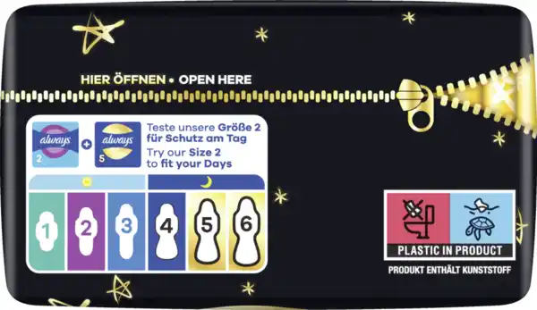 Bild 4 von Always Ultra Secure Night Extra Binden mit Flügeln Gr. 5 BigPack
