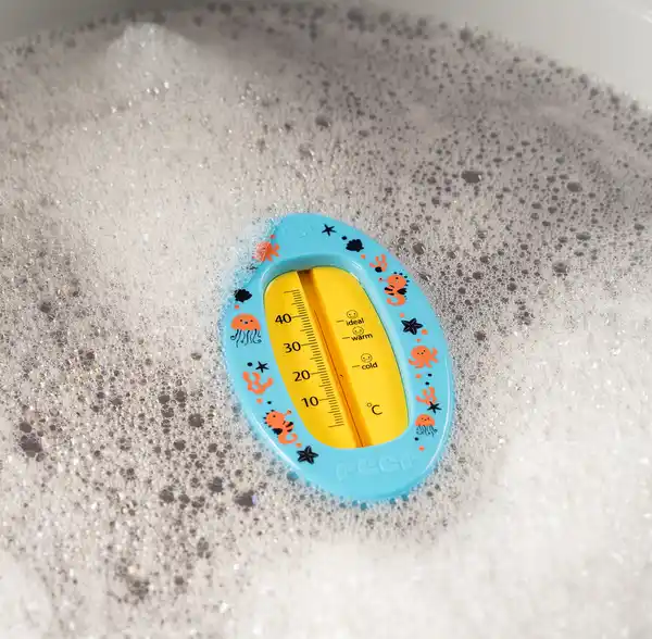 Bild 2 von reer Badethermometer oval, blau