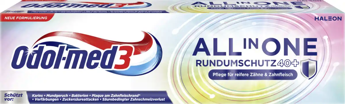 Bild 1 von Odol med3 All in One Rundumschutz 40 Plus Zahncreme, 75 ml