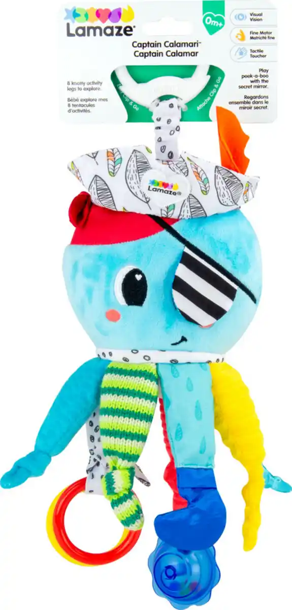 Bild 1 von TOMY Clip & Go Captain Calamari, die Piratenkrake