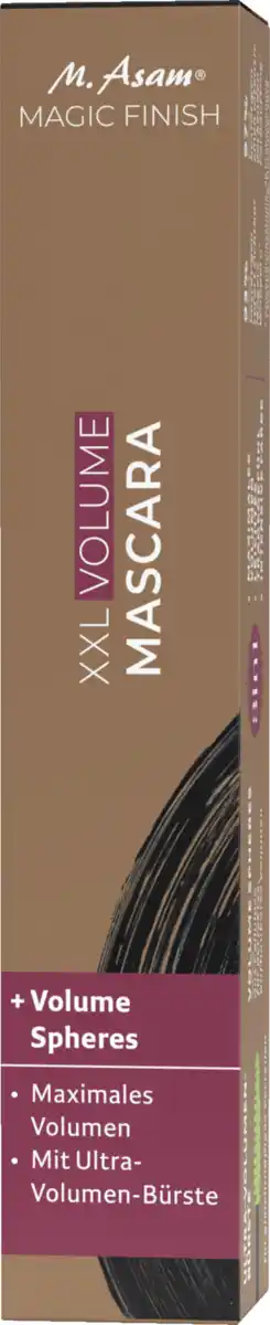 Bild 1 von M. Asam MAGIC FINISH XXL Volume Mascara - deep black, 10 ml