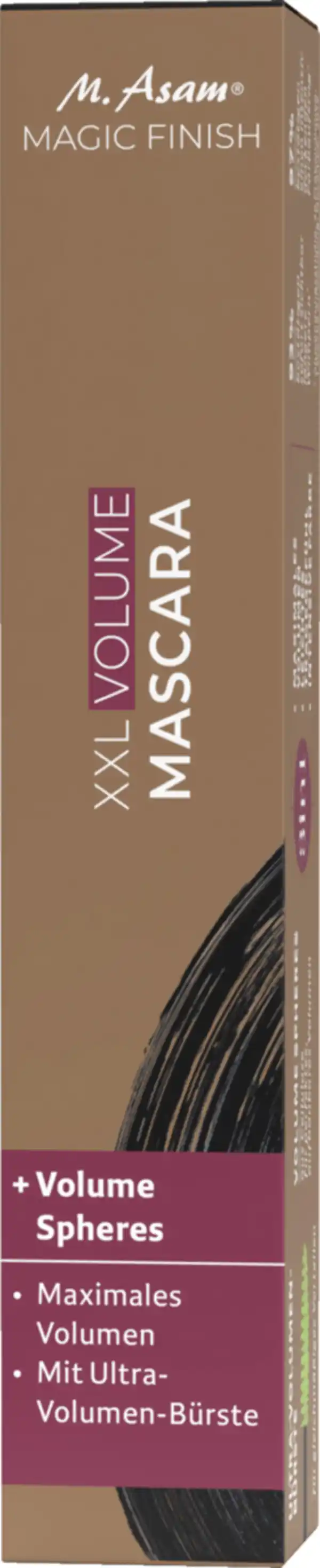 Bild 1 von M. Asam MAGIC FINISH XXL Volume Mascara - deep black, 10 ml