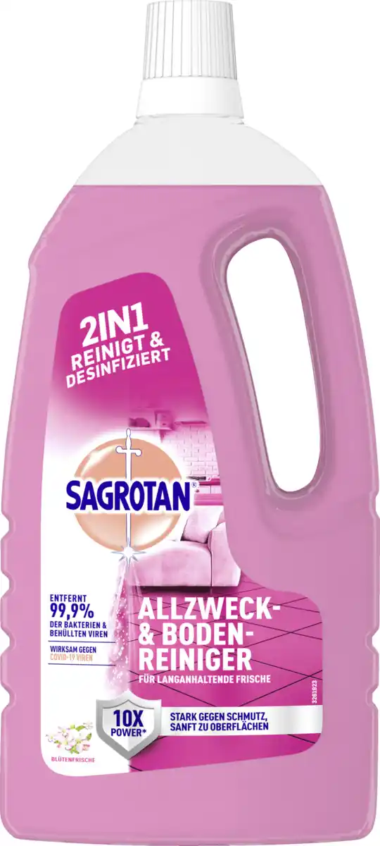 Bild 1 von Sagrotan Allzweck- & Boden-Reiniger Blütenfrische, 1.500 ml