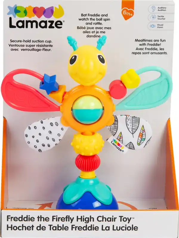 Bild 1 von TOMY Freddie, das Glühwürmchen Hochstuhlspielzeug