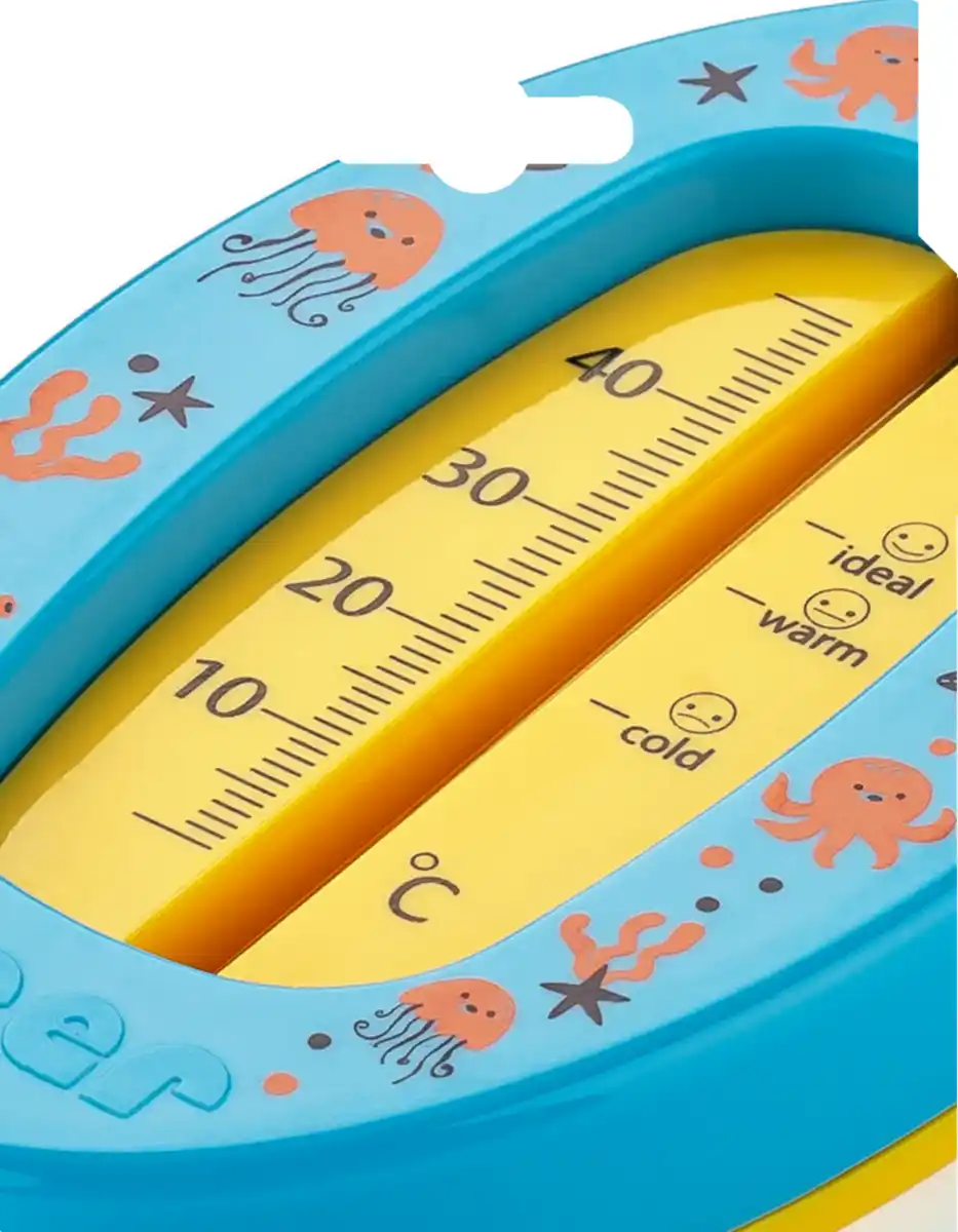 Bild 4 von reer Badethermometer oval, blau