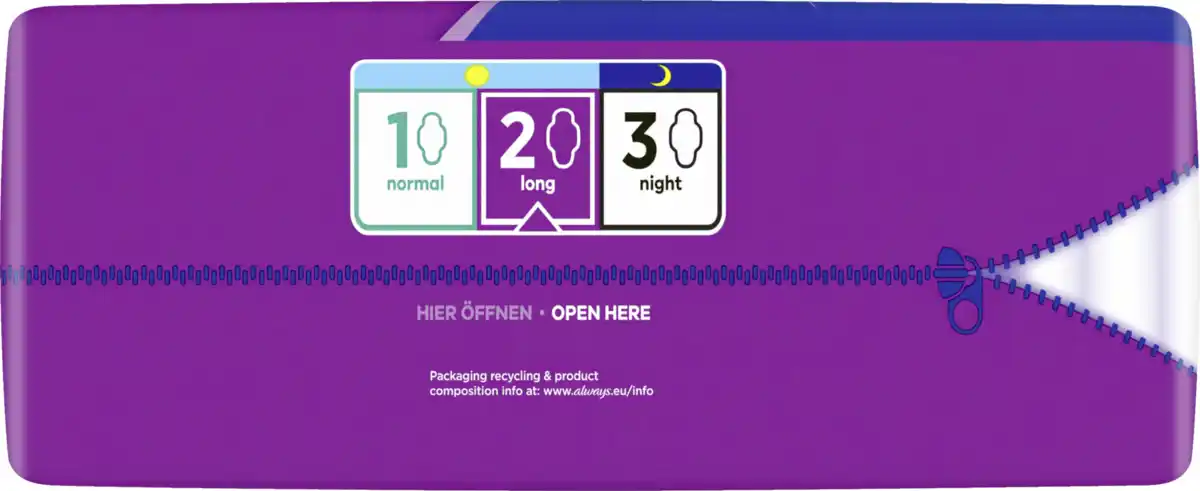 Bild 1 von Always Maxi long Binden mit Flügeln