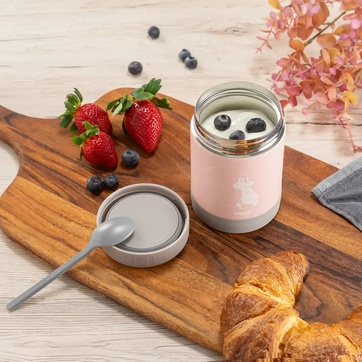 Bild 1 von reer 90424 ColourDesign Edelstahl-Warmhaltebox, 300 ml,rosa