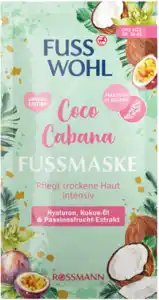 FUSSWOHL Fußmaske Coco Cabana