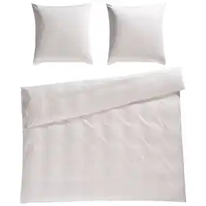 Joop! Bettwäsche, Weiß, Textil, 200x200 cm, Textiles Vertrauen - Oeko-Tex®, schadstoffgeprüft, Schlaftextilien, Bettwäsche, Bettwäsche, Satin-Bettwäsche