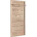 Bild 1 von Mid.you Garderobenpaneel, Eiche, Holzwerkstoff, 90x196x27 cm, Hutablage, Kleiderstange, Garderobe, Garderobenpaneele, Garderobenpaneele