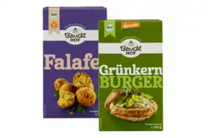 Falafel- oder Burger-Mischungen