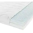 Bild 1 von Xora Komfortschaummatratze, Weiß, Textil, H1 + H2, 90x200 cm, Über- und Sondergrößen erhältlich, Bezug abnehmbar/waschbar, Ober- Unterseite versteppt, für Hausstauballergiker geeignet, optimale