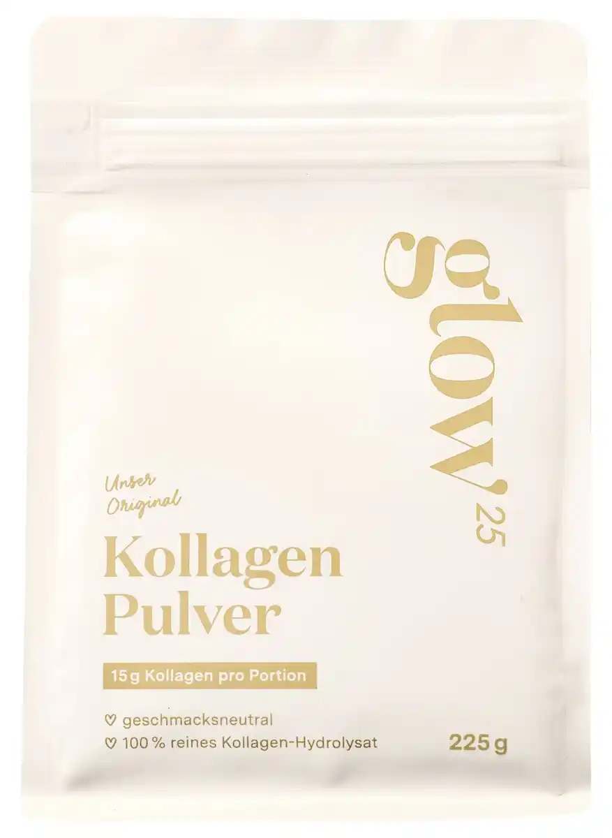 Bild 1 von GLOW25 Kollagenpulver, 225-g-Beutel