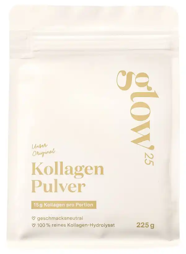 Bild 1 von GLOW25 Kollagenpulver, 225-g-Beutel