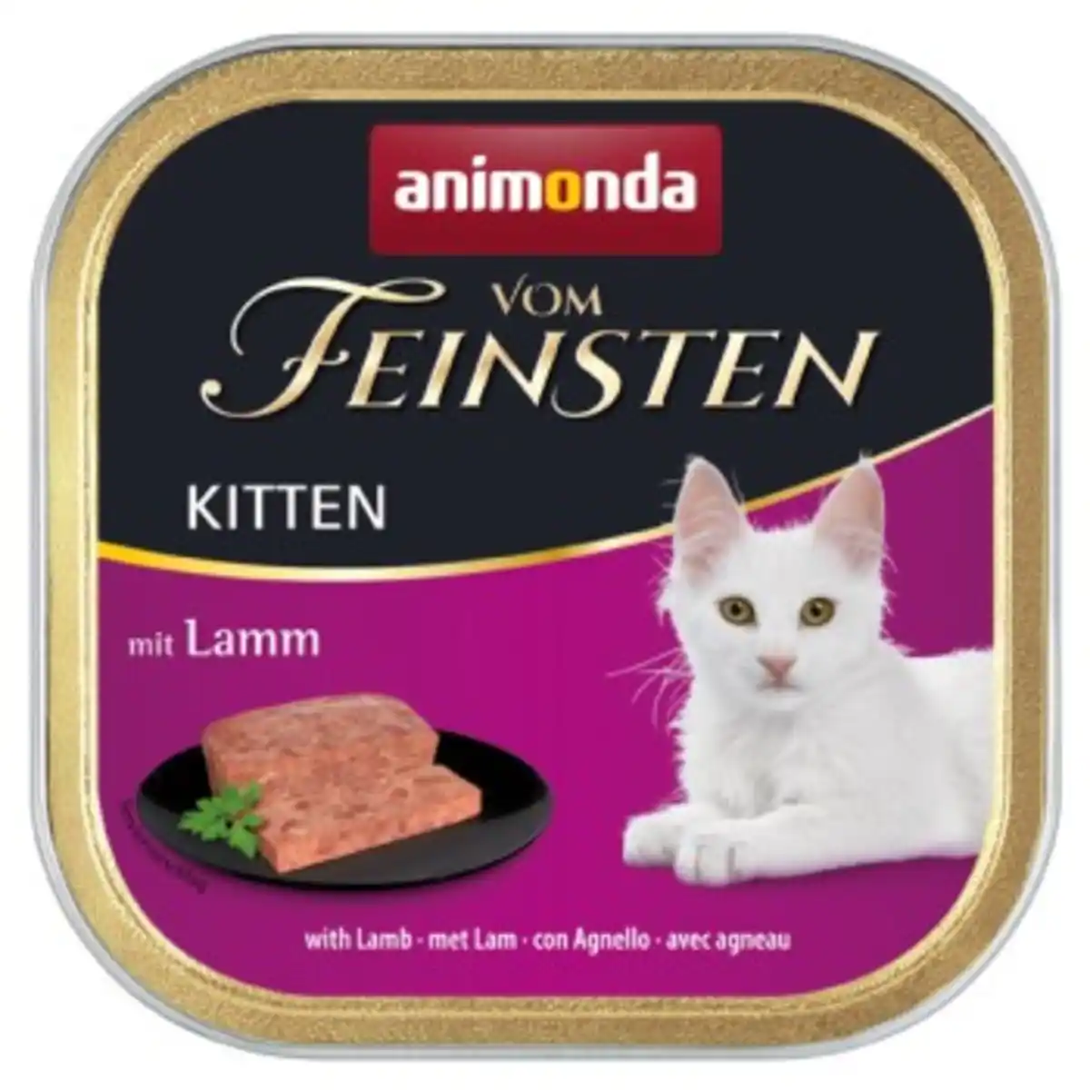 Bild 1 von animonda Vom Feinsten Kitten 32 x 100g Lamm