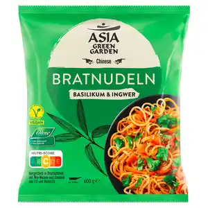 ASIA GREEN GARDEN Asia Bratnudeln 600 g, Basilikum Ingwer