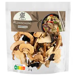 ASIA GREEN GARDEN Pilze getrocknet 50 g, Pilzmischung