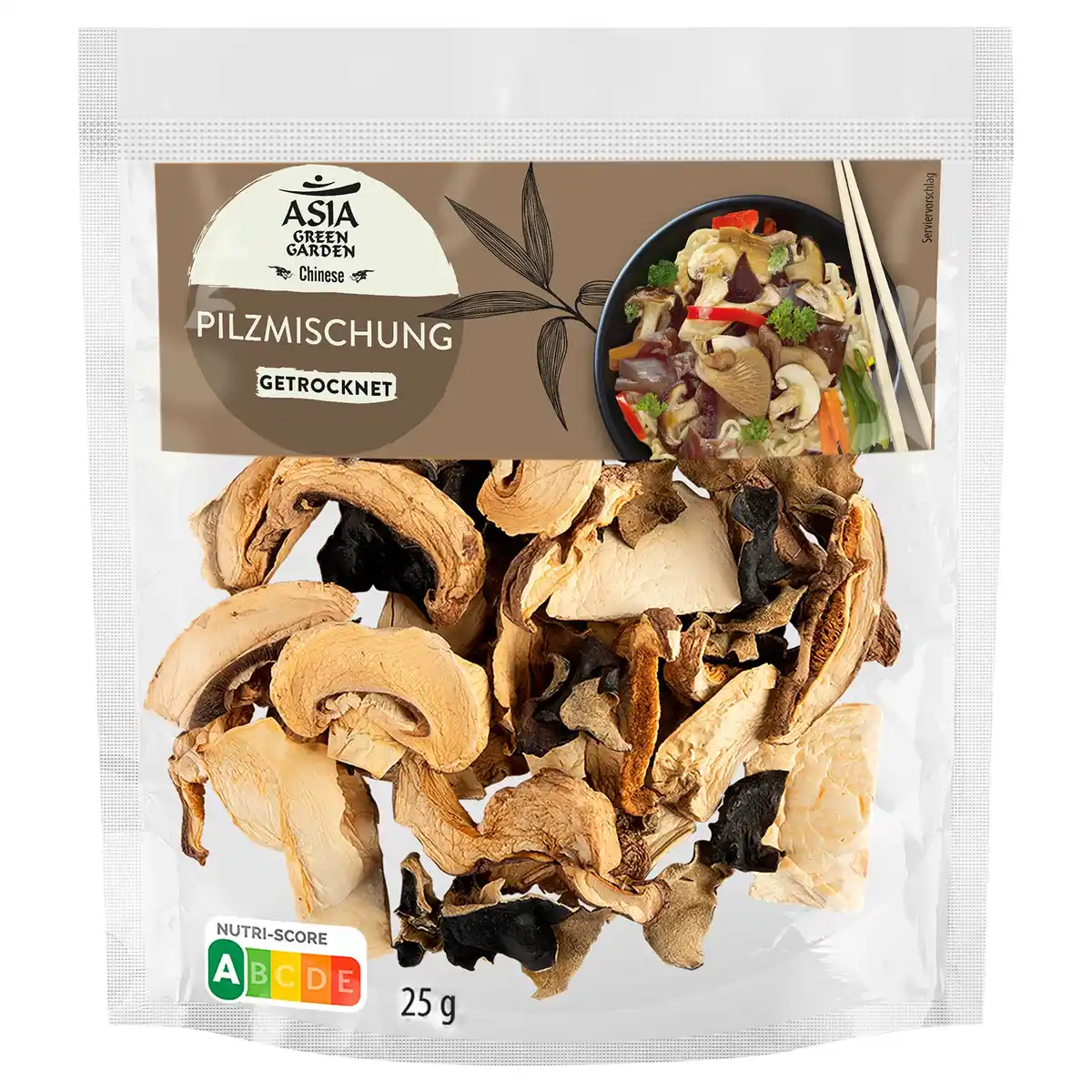 Bild 1 von ASIA GREEN GARDEN Pilze getrocknet 50 g, Pilzmischung